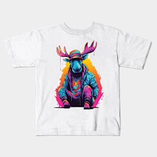 Moose Tracks Kids T-Shirt